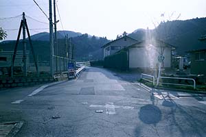 横瀬 丸山林道入口