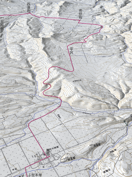 A�n�_����C�o�R��B�n�_�ց@�Ԃ͖{���̌o�H