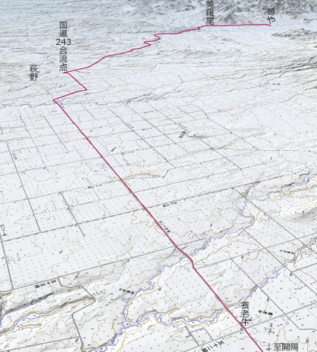 A�n�_����C�o�R��B�n�_�ց@�Ԃ͖{���̌o�H