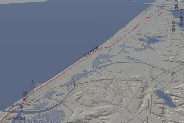 A�n�_����C�o�R��B�n�_�� �Ԃ͖{���̌o�H