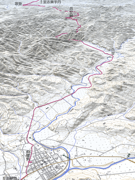 A�n�_����C�o�R��B�n�_�ց@�Ԃ͖{���̌o�H